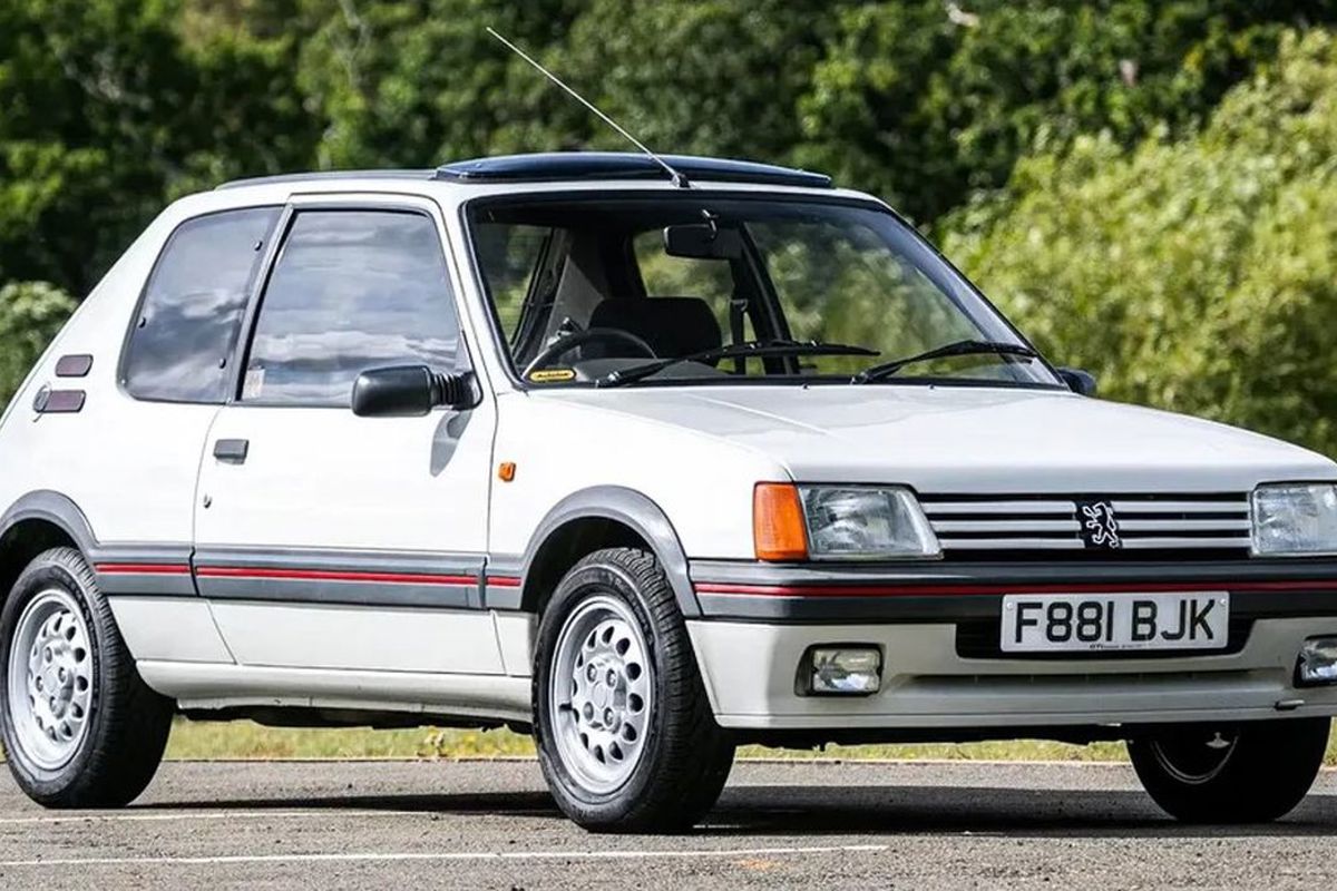 Mr. Beanov Peugeot 205 GTI je prava kolekcionarska poslastica