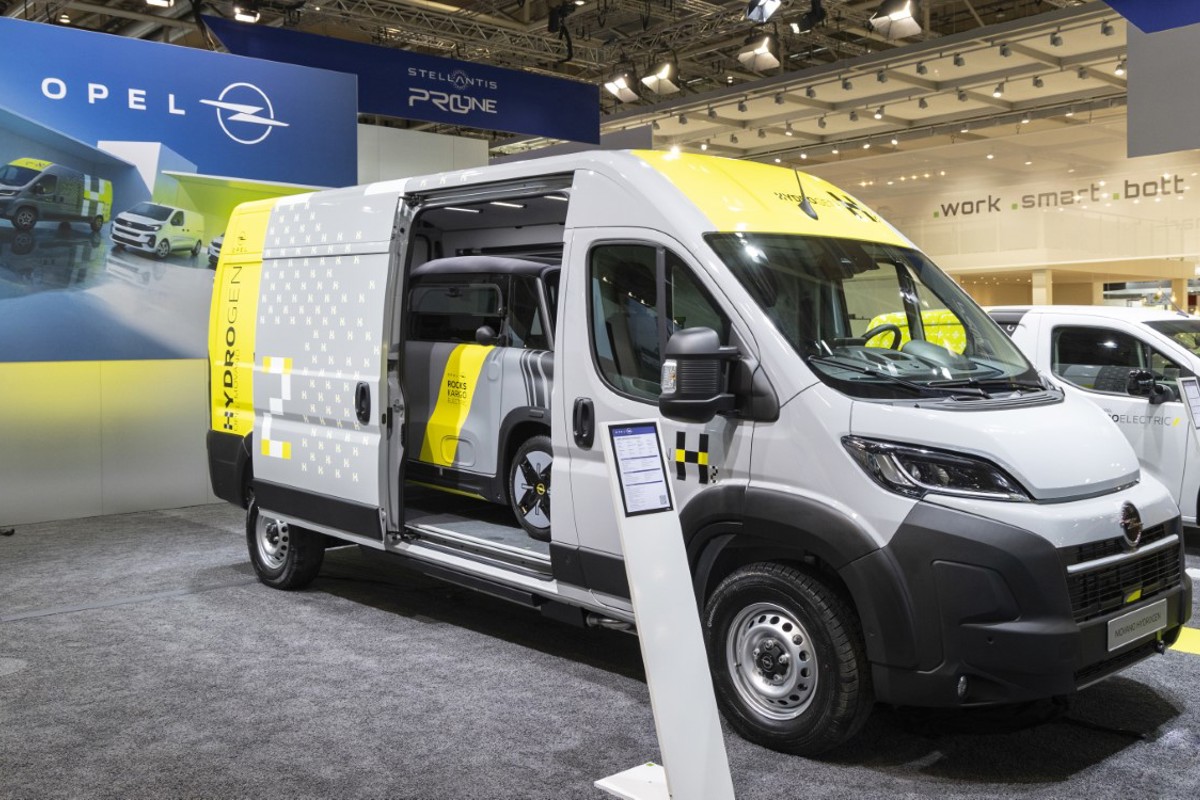 Opel Movano Hydrogen: Dopuna vodonikom za pet minuta za domet od preko 500 km