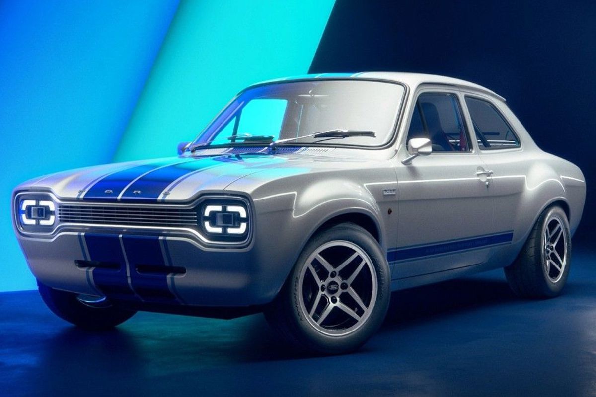 Ford Escort Mk1 RS Continumod: Remake kultnog klasika za 295.000 funti