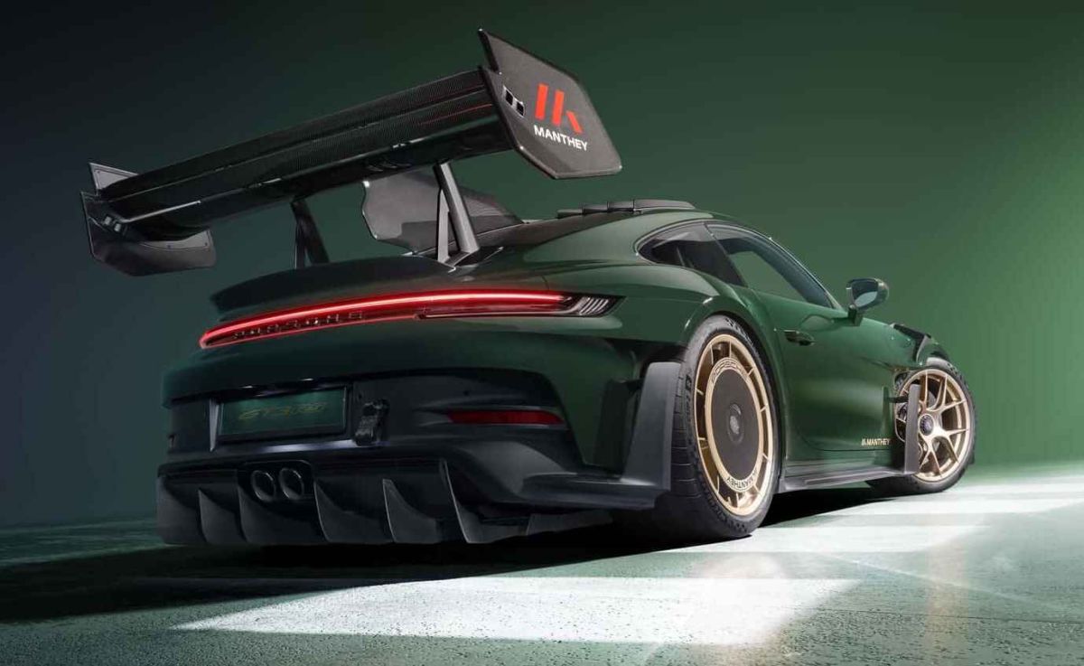 Manthey Porsche 911 GT3 RS je čudo aerodinamike