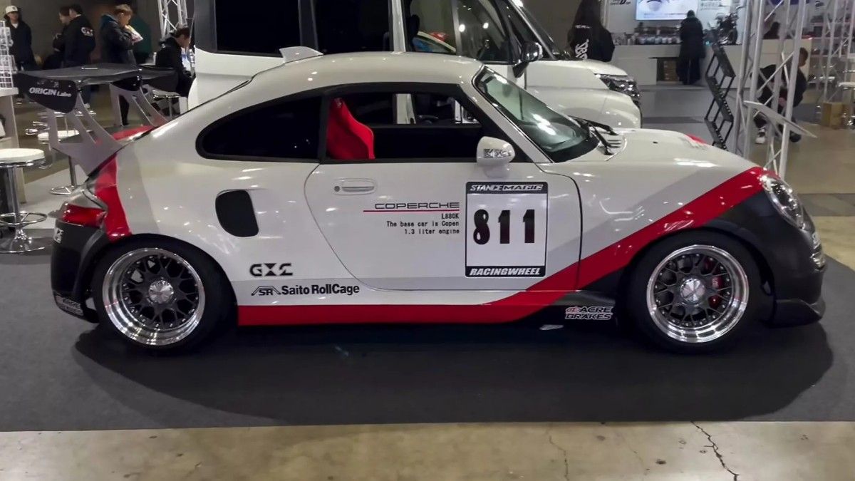 Coperche 811 GT-K: Japanski kei-car u tijesnom odijelu Porschea 911