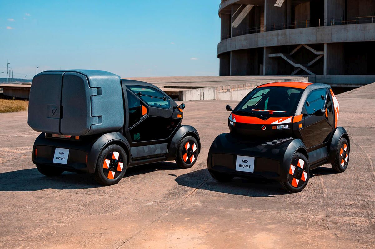 Renault Twizy se vratio kao Mobilize Duo i dobio dostavnu izvedbu Bento