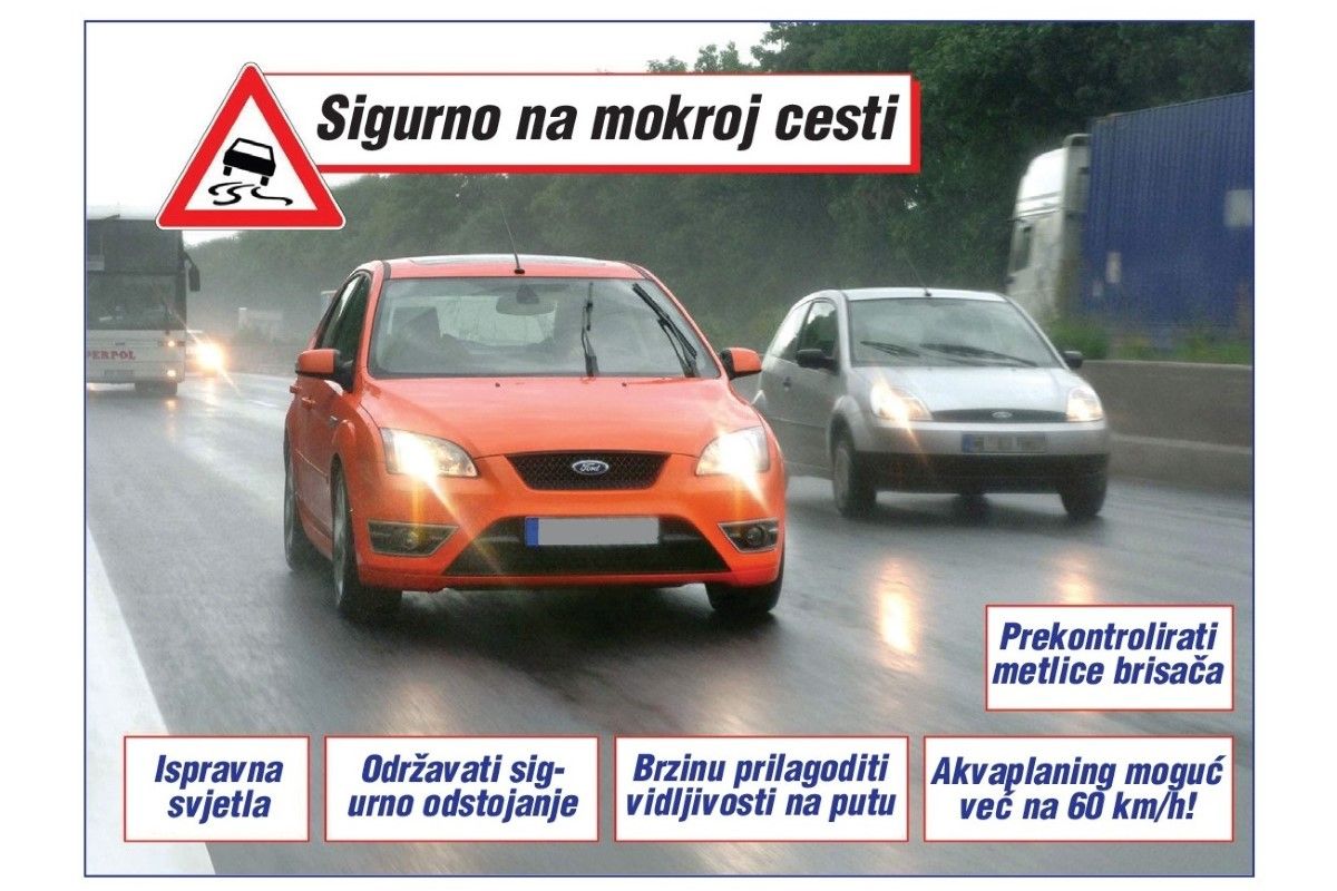 Oprez i defanzivna vožnja su magične riječi za jesenju sigurnu vožnju