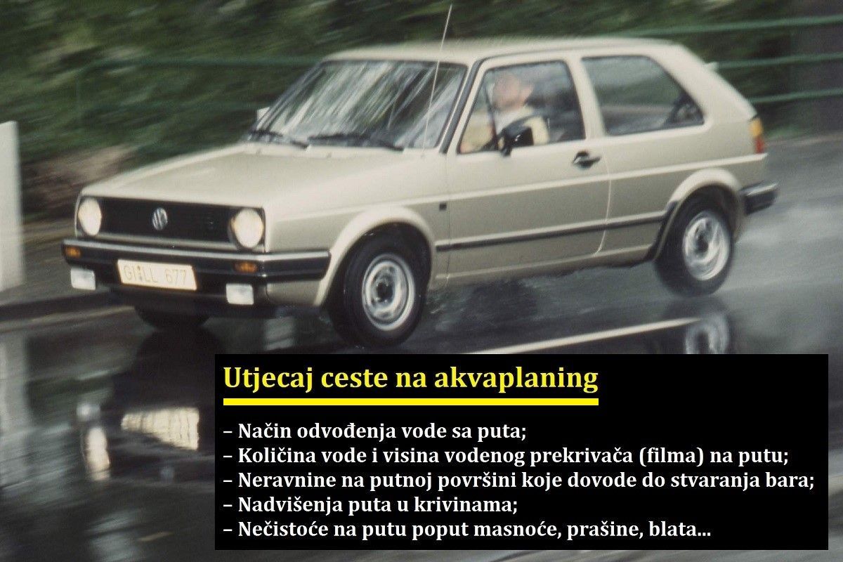 Opasni akvaplaning: Kada će automobil zaplivati i šta vozač treba uraditi 