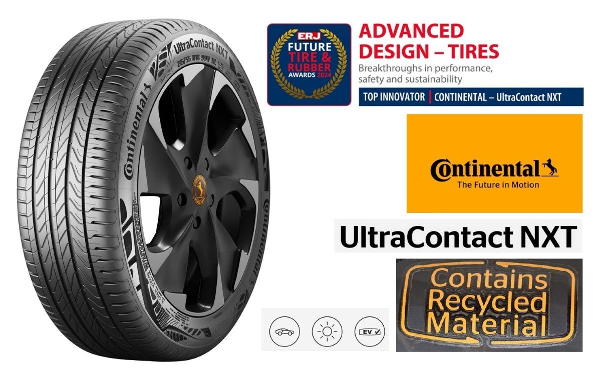 Continental UltraContact NXT osvajač nagrade "Future Tire & Rubber Award"