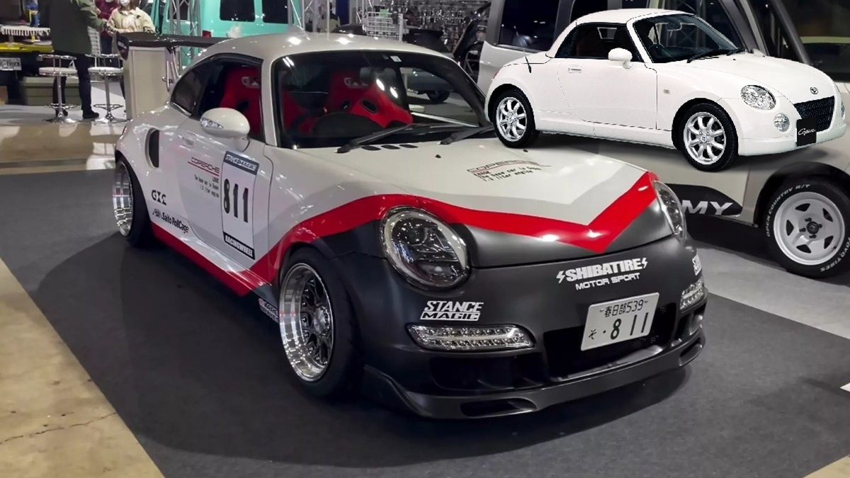 Coperche 811 GT-K: Japanski kei-car u tijesnom odijelu Porschea 911