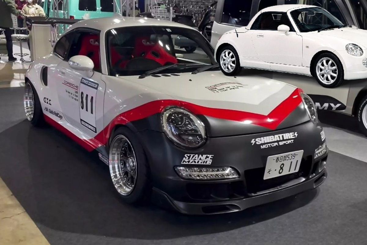 Coperche 811 GT-K: Japanski kei-car u tijesnom odijelu Porschea 911